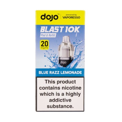 Vaporesso Dojo Blast 10K Pods refill - Blue Razz Lemonade