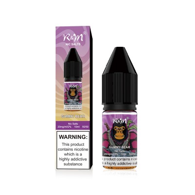 R&M Nic Salts 10mg - Gummy Bear
