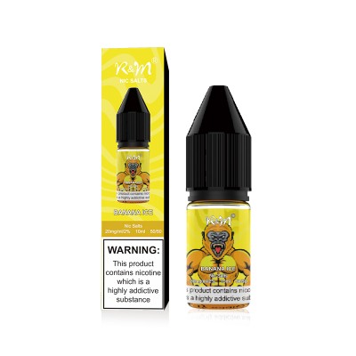 R&M Nic Salts 20mg - Banana Ice